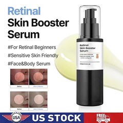 Retinal Skin Booster Serum, Beginner Friendly, Non Irritating, Retinol for Face