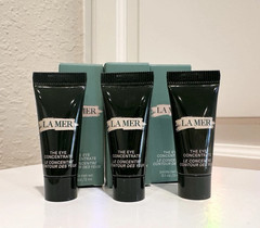 3 La Mer The Eye Concentrate 0.1oz / 3ml Each Tube Travel Size set of 3 NIB