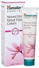 2 x Himalaya NATURAL GLOW KESAR FACE CREAM 50gm with Saffron & Alfalfa FREE SHIP