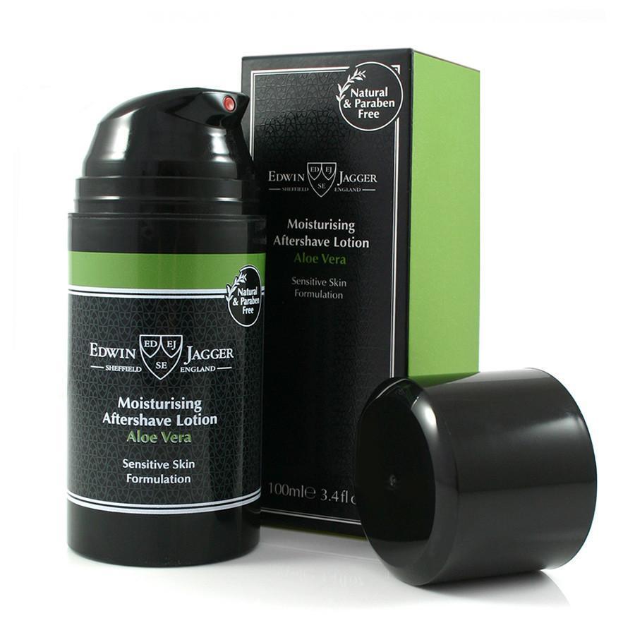 Edwin Jagger Moisturizing After Shave Lotion Aloe Vera 3.4 oz