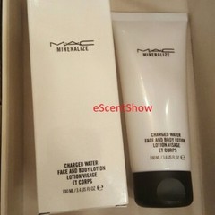 MAC MINERALIZE CHARGED WATER FACE AND BODY LOTION 3.4 OZ / 100 ML FULL SIZE NIB