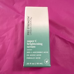 Urban Skin Rx Pro Strength Super C Brightening Serum Dark Spots 0.33 fl oz