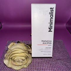 Minimalist Polyhydroxy Acid PHA Face Toner Amino Acids, NEW! 5.07 Oz. Exp 10/26