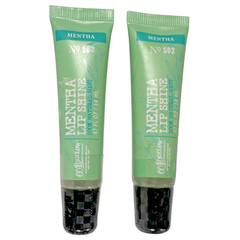 2 BATH & BODY WORKS / CO Bigelow Mentha No 502 Lip Shine Gloss NEW 2-pack