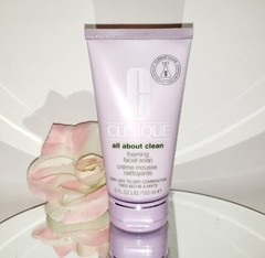 Clinique All About Clean Foaming Facial Soap Cleanser 5oz Very Dry to Dry Combin