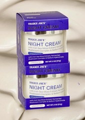 Trader Joe&rsquo;s 2 Pack Unscented Moisturizing Night Cream Sea Moss Extract 2oz/57g
