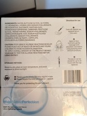 WNP (3) 3% Hyaluronic Acid Serum W/ Freeze Dried Masks & (2) Eye Cream Set