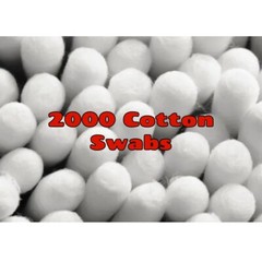 2000 Count Plastic Stick Cotton Tip Swabs Cleaning Swab Applicators