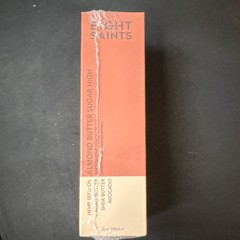 Eight Saints Sugar High Restorative Hand Cream Moisturizer Almond Organic 2 oz