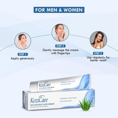 Glycolic Acid Face Cream 12% | Anti Wrinkles & Anti Ageing Brightening Skin 15gm