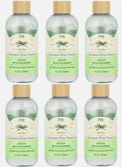 Humphreys Witch Hazel Alcohol Free Toner Cucumber 8 oz Each 6 Pack NEW