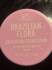 Brazilian Flora Exfoliating Sugar Scrub