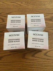 LOT OF 4 – Mooyam Brightening Bikini Scrub –  Exfoliating Body Scrub – 150g