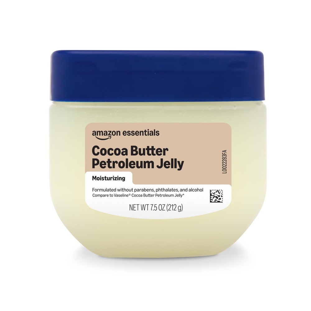 Amazon Essentials Cocoa Butter 7.5 Ounce, Light yellow, with green hue