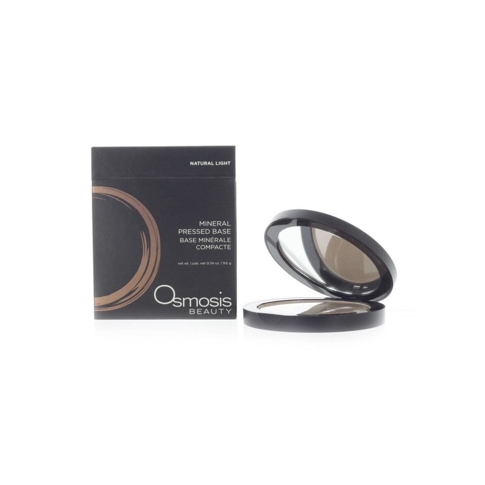 Osmosis Mineral Makeup Pressed Base Natural Light 9.6g 0.33oz NEW FAST SHIP