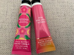 Bath & Body Works 2 Pink Pineapple Sunrise & Bahamas PASSIONFRUIT Hand Cream