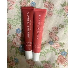 Summer Fridays Lip Butter Balm 2-Piece Set Cherry & Pink Guava *Read description