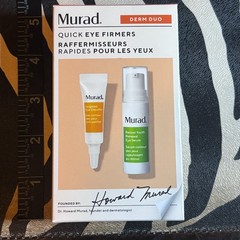 Murad Derm Duo Quick Eye Firmers Depuffer + Retinol Eye Serum 2-Piece Set New