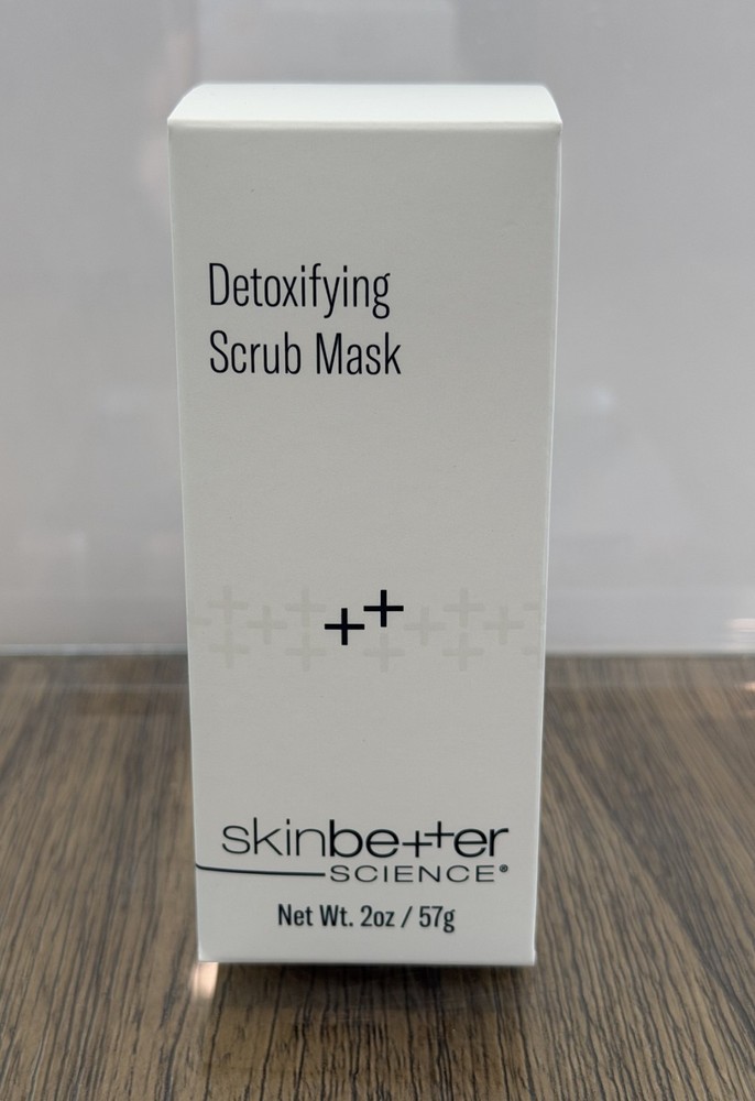 SkinBetter Science Detoxifying Scrub Mask 2oz/57g *Brand New Sealed* FREE SHIPP