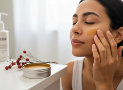 Sea Buckthorn Face Salve, Face Serum with Botanical extracts, Rosehip Oil 1 oz