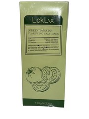 LCKLVX Clay Mask Green Tomato Clarifying 120g/4.23 oz Oil Control NEW