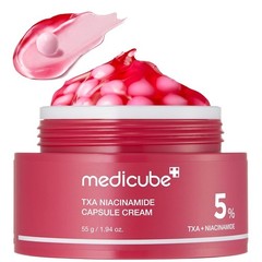 Medicube TXA+Niacinamide Capsule Cream Dual Radiance Moisturizer.