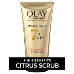 Olay Face Wash, Total Effects Citrus Face Scrub, Exfoliating Cleanser, 5.0fl oz