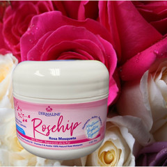 DERMALINE ROSA MOSQUETA CREMA FACIAL Y CORPORAL 2oz/56g