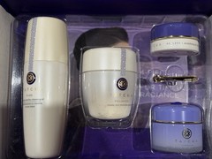 Tatcha Ageless 4-Piece Skincare Set Silken, Rice Polish, Eye Renewal Cream