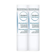Bioderma – Atoderm – Lip Stick – Hydrating, 2 Count (Pack of 1), WHITE