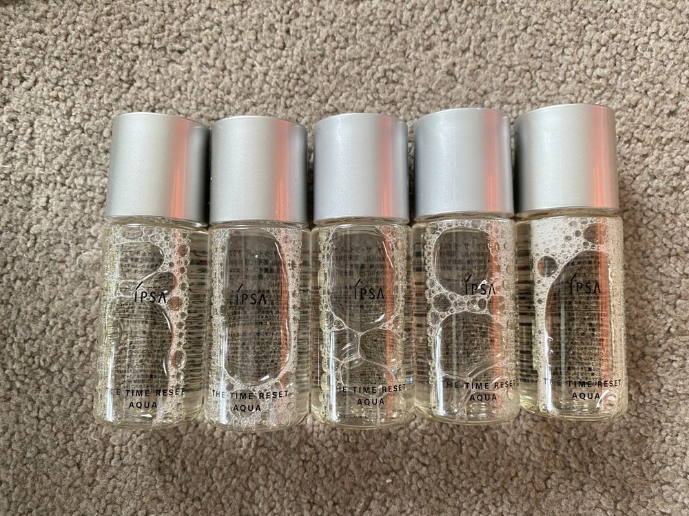 NEW IPSA Skincare The Time Reset Aqua Toner 5 X 30ML