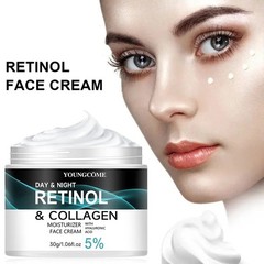 Day And Night Retinol & Collagen Moisturizer Face Cream W Hyaluronic Acid 2.0oz