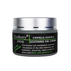 EcoBerry Centella Asiatica Soothing Gel Cream For All Skin Types 50gm a042