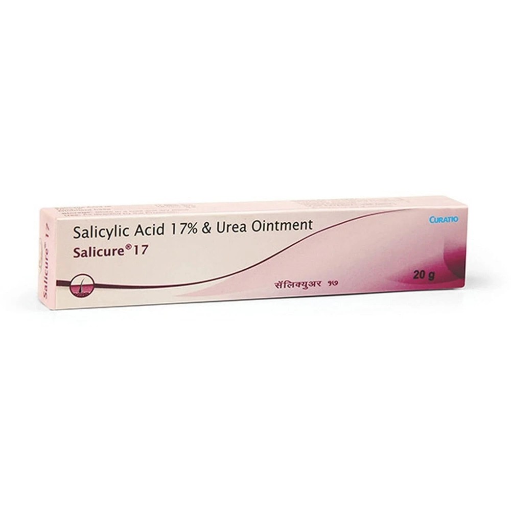 (Pack of 2) Curatio Salicylic Acid 17% w/w Ointment (20gm Each) (2 x 20gm)