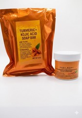 Shay Ruby Cosmetics Turmeric Kojic Acid Niacinamide Face Cream & Soap Bar Set