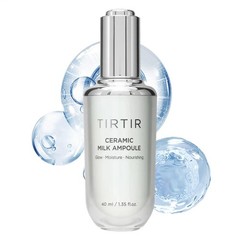 TirTir Ceramic Milk Ampoule, 1.35 Fluid Ounce / 40ml
