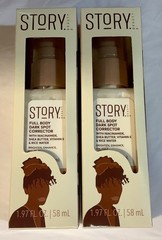 Story Beauty Full Size Full Body Dark Spot Corrector 1.97 Fl oz. Lot of 2