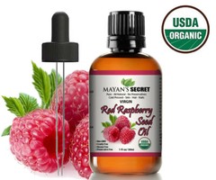 Red Raspberry Seed Oil 100% Pure Virgin Unrefined, Cold Pressed – 1 oz