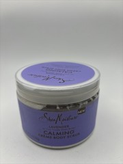 Shea Moisture Lavender w/ Fair Trade Shea Butter Calming Creme Body Scrub 11.3oz
