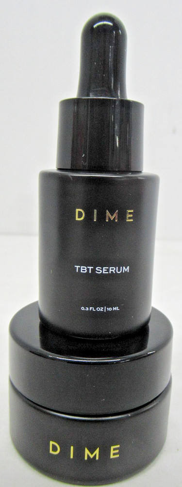 Dime Hyaluronic Acid Serum 0.3fl.oz. & TBT Cream Set .5floz