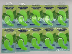 10PK Vitamasques Green Caffeine Bright Eye Hydrogel Eye Pads ~ NEW ~ FAST SHIP