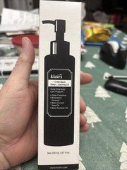 New Klairs Gentle Black Deep Cleansing Oil 150 ml. Facial Cleanser Exp 09/2029
