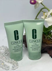 2x Clinique 7 Day Scrub Cream Rinse Off Formula – 1 oz = 2 oz Total – New