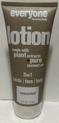 EVERYONE for everybody NOURISHING LOTION UNSCENTED long-lasting hydration.SEALED