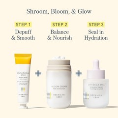 Mushroom Goat Milk Eye Cream – Clinically Proven Anti-Aging Eye Treatment for…
