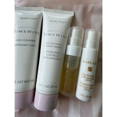 Mary Kay TimeWise Travel Sized Miracle Set Skincare 4 Piece Kit SPF 15