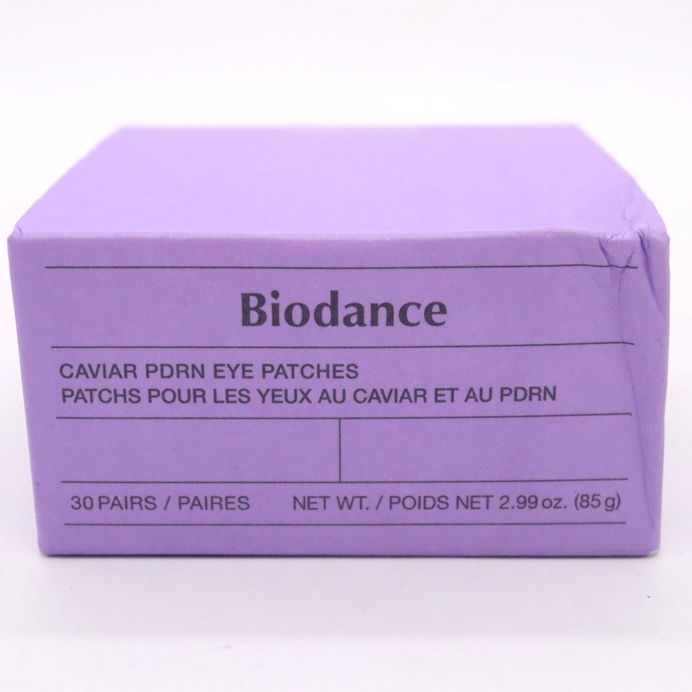Biodance Caviar PDRN Eye Patches 30 Pairs Anti-Aging Hydration Exp 03/29