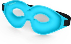 Cold Gel Eye Mask, Cooling Eye Ice Pack for Puffiness, Reusable Cold Compress Sl