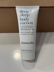 This Works Deep Sleep Body Cocoon 3.3oz NEW Sealed Night Cream