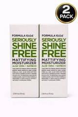 (2 Pack) Formula10.0.6 Seriously Shine Free Mattifying Moisturizer 2.54oz Ea. M3